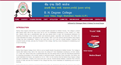 Desktop Screenshot of bndegreecollege.com